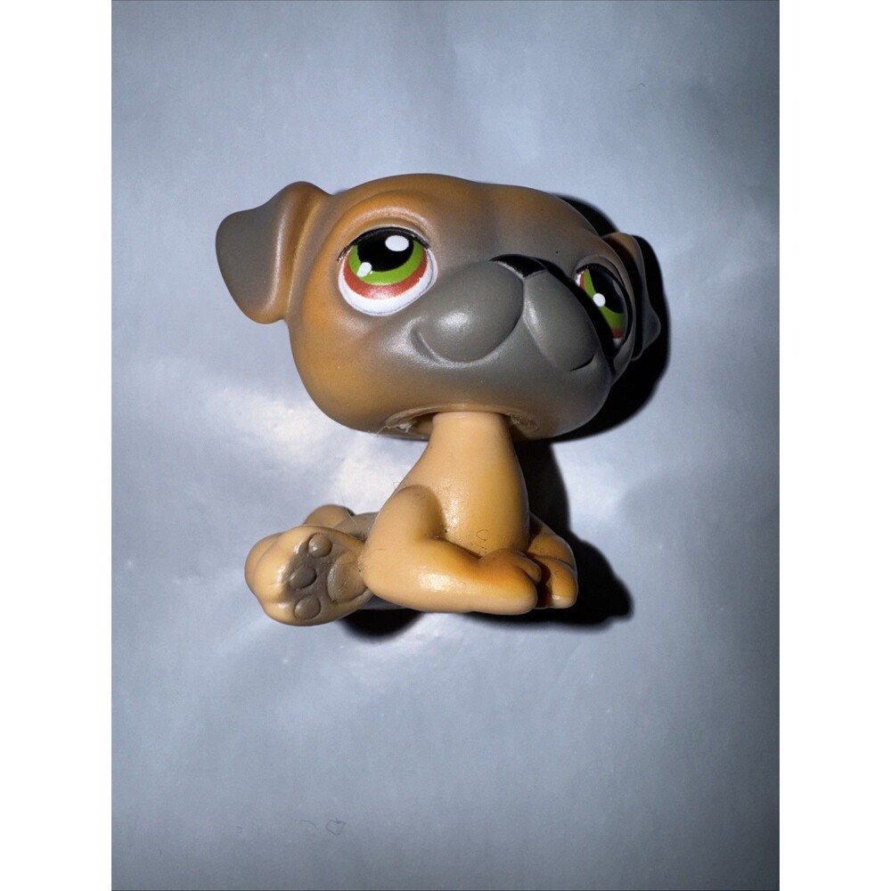 Littlest Pet Shop LPS Hasbro # 2 Pug